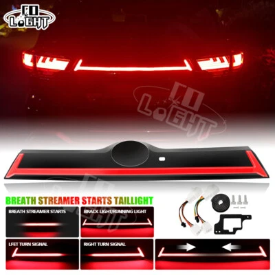 Luz de freno trasera LED ahumada para maletero Toyota Highlander 2014-2019 con agujero Foto 1 de 4