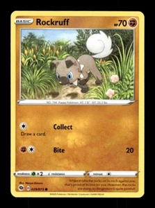 Pokemon Champions Path ROCKRUFF 029/073 - Picture 1 of 1