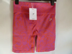 Gymshark Women's High Waisted Adapt Safari Tight Shorts Pink Large L BNWT - New - Picture 1 of 24