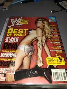 Ashley Massaro Signed Magazine Wwe Wwf Magazine Rip Deceased Diva Legend... - Picture 1 of 4