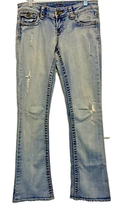 Kut from the Kloth Distressed Low Rise Bootcut Jeans size 4 - Picture 1 of 17