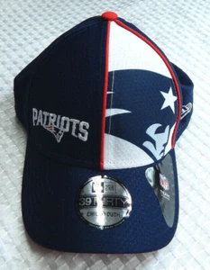 NFL New England New Era Child Boys Youth Blue Red Hat Cap Elastic Brand NWT - Picture 1 of 6
