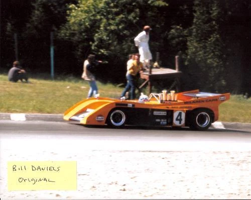  Peter Revson 1972 McLaren M20 MOSPORT CANAM INDY 500 DRIVER  8 X 10 PHOTO 3 - Image 1 of 1