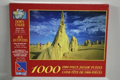 Sure-Lox Pinnacles at Nambung National Park 1000 Piece Jigsaw Puzzle #40625-4 - Image 1 of 2