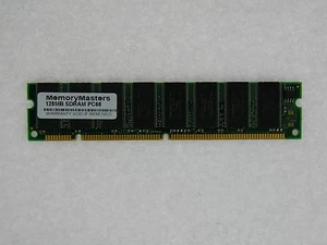 128MB  MEMORY 16X64 168 PIN PC66 10NS 3.3V NON ECC SDRAM RAM DIMM - Picture 1 of 1