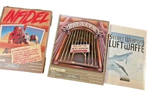 Vintage Infocom Videospiele Bürokratie 1987 Ungläubiger 1984 Geheimwaffen Luftwaffe - Bild 1 von 13