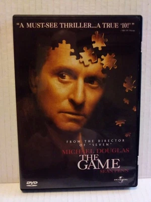 The Game DVD 1997 David Fincher * Michael Douglas, Sean Penn, Deborah Kara Unger — 第 1/3 张图片