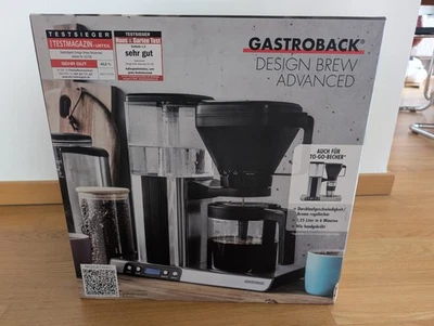 Gastroback, Kaffeemaschine, Filter, Design Brew Advanced, Neu, OVP - Bild 1 von 4