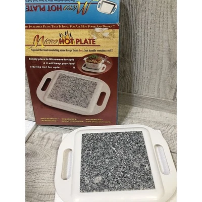 Micro Hot Plate - Thermal Insulating Stone New Thermal Insulating Keeps Hot - Image 1 of 4