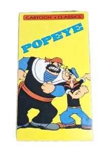 Popeye (VHS, 1990) Cartoon Classics Popeye The Sailor Man - Bild 1 von 3