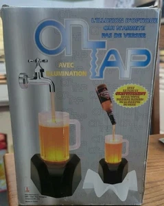 Beer Tap Light optical illusion Mug Bottle & Spout New/open box complete READ - Picture 1 of 10