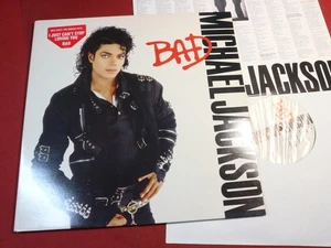 Michael Jackson  BAD  -  LP Epic EPC 4502901 Holland 1987 sehr gut - Picture 1 of 4