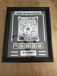 Dallas Cowboys All Time Greats 5 Mal Super Bowl Champions Ring Rahmen - Bild 1 von 8