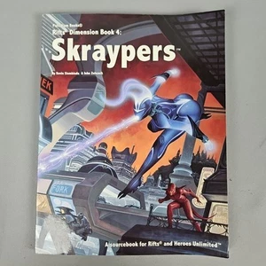 Rifts Dimension Book 4: Skypers Palladium Books RPG 1998 juego de rol - Imagen 1 de 9