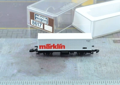 Marklin 8617 Container CAR white Z Scale - Image 1 of 4