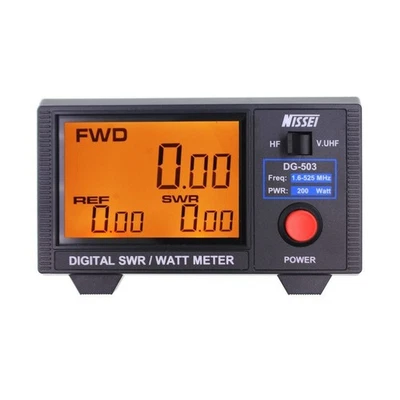 1.6-525Mhz Short Wave VSWR Meter DG-503 SWR Digital Power Meter - Image 1 of 4