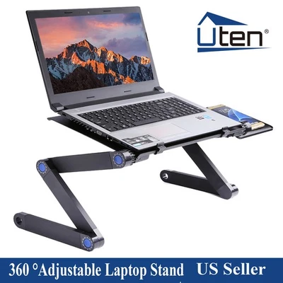 360° Adjustable Foldable Laptop Stand Table Sofa Bed Tray Notebook Computer Desk - Image 1 of 4