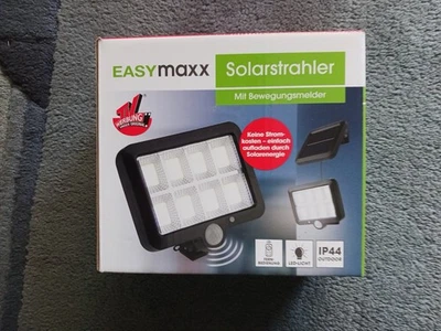EASYMAXX Solarstrahler mit Bewegungsmelder und Fernbedienung  - Bild 1 von 4