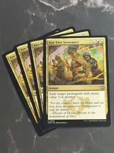 4x Kin-Tree Severance #0200 U [Tarkir: Dragonstorm] NF LP/NM - Picture 1 of 1
