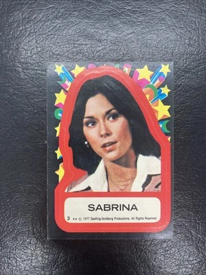 1977 Topps Charlie's Angels Sticker Card #3 Sabrina - Image 1 of 4