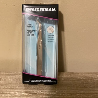Tweezerman Lash Assist Precision False Eyelash Applicator Tweezers - Изображение 1 из 4