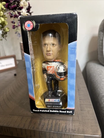 Tony Stewart Bobble Head Doll - Vintage Cover
