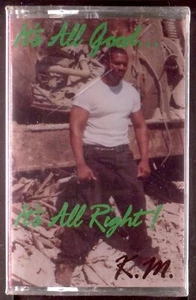 K.M. – It's All Good It's All Right CASSETTE RAP SEALED OOP - Foto 1 di 1