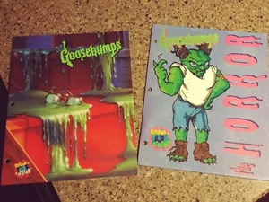 VINTAGE R.L. Stine's Gänsehaut zwei-3 Ringordner  - Bild 1 von 13