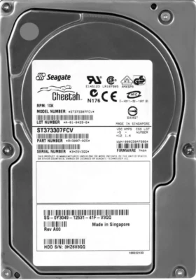 Hard Dell 0Y3049 Y3049 ST373307FCV 73GB 10000U/Min 16MB Fibre Channel 3.5 " - Image 1 of 3