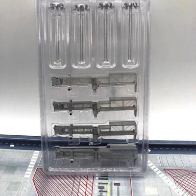 1/400 Terminal de Aeropuerto Edificio Puente Aéreo Hágalo Usted Mismo Modelo Escena Adorno Juguete Regalo Foto 1 de 4