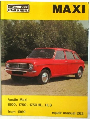 Intereurope - Austin Maxi,1500 1750 Ecc. / From 1969 / Manuale Officina - Immagine 1 di 4
