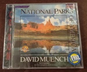 NATIONAL PARKS OF AMERICA - Photography by David Muench - 1995 - CD-ROM - Picture 1 of 2