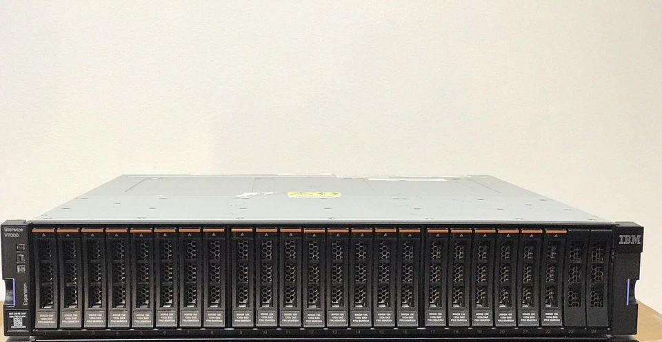 IBM Storwize V7000 Gen2 22x 300GB 15k Expansion 2x PSU Rails 24x G2 2076-24F - Image 1 of 4
