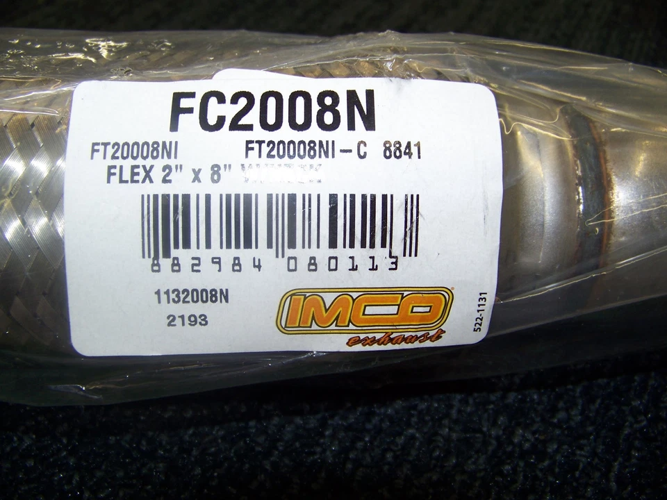 Escape IMCO Flex 2" X 8" con cuello #FC2008N 12" OAL nuevo Foto 1 de 2