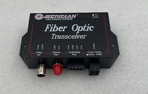 MERIDIAN TECHNOLOGIES Fiber Optic Transceiver NR-1U2D/2D-5C-FC - Picture 1 of 5