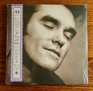 New Sealed Greatest Hits by Morrissey (Record, 2008) Heavyweight LP w/Obi - Picture 1 of 4