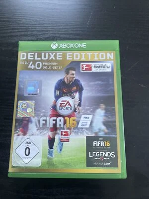 Xbox One - FIFA 16 Deluxe Edition - mit OVP - Bild 1 von 3