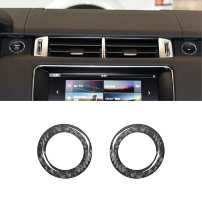 Cubierta de interruptor de caja de encendido y golve de fibra de carbono para Land Rover Range Rover Foto 1 de 4