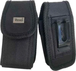 Nylon Black Rugged Heavy Duty Case fits TCL Pro Flip, TCL Flip - Photo 1 sur 3