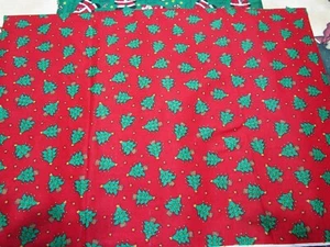 1 yrd of vintage christmas cotton fabric 46"x44" - Picture 1 of 2