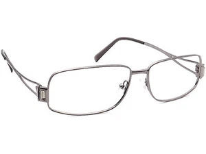 Versace Sonnenbrille nur Gestell MOD. N81-H 89M/482 Gunmetal rechteckig Italien 57 mm - Bild 1 von 11