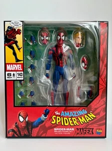 MEDICOM TOY MAFEX No.143 SPIDER-MAN BEN REILLY COMIC Ver. Action Figure Marvel - Picture 1 of 4