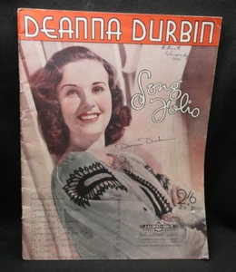 Folio de canciones de Deanna Durbin (Universal's World Sweetheart) - Imagen 1 de 4