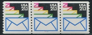 U.S. Scott 2150 - 21.1c Letters - PS3 - Plate Number 111111 - MNH - Picture 1 of 1