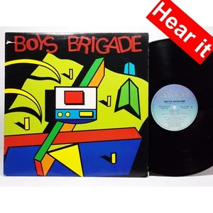 BOYS BRIGADE 1983 LP Vinyl Electro ROCK Anthem ANM-1-1040 MASTERDISK RL Plays EX - Picture 1 of 6