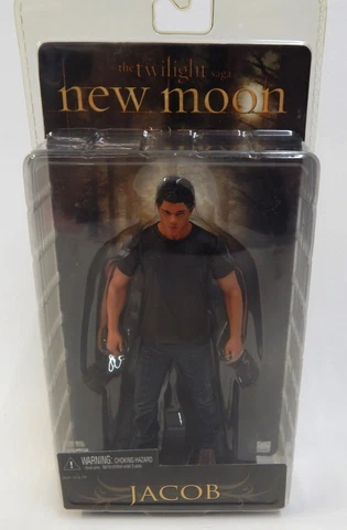 Twilight New Moon Jacob Collectible Action Figure Neca Reel Toys 2009 Sealed Cover
