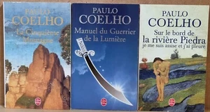 3 poches Paulo COELHO 5e montagne manuel du guerrier de lumière la rivière Pedra - Imagen 1 de 3