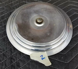 RENAULT DAUPHINE OEM Original Factory Steel Wheel Center Hub Cap 9.25" '56-66 #2 - Picture 1 of 8
