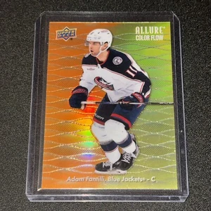 Adam Fantilli Columbus Blue Jackets 23-24 NHL Allure Color Flow Orange-Yellow - Picture 1 of 3