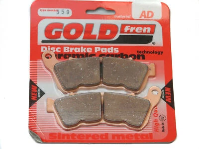 Pastillas de freno delanteras Goldfren para Harley Davidson XL 1200 V Seventy Two 2014-2015 Foto 1 de 2